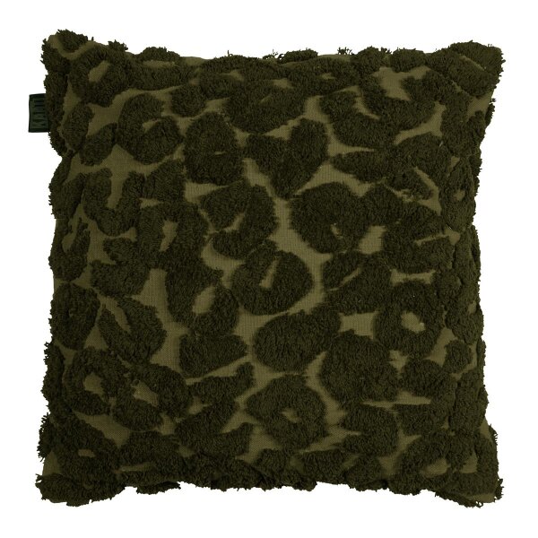 KAAT Amsterdam Kissen ko Leopold_Green_UV_UV_45x45 1x 1 Zier 45x45 cm grün