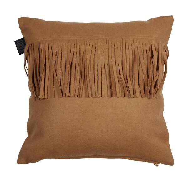 KAAT Amsterdam Kissen ko Frey_Brown_UV_UV_40x40 1 Zier 40 x 40 cm braun