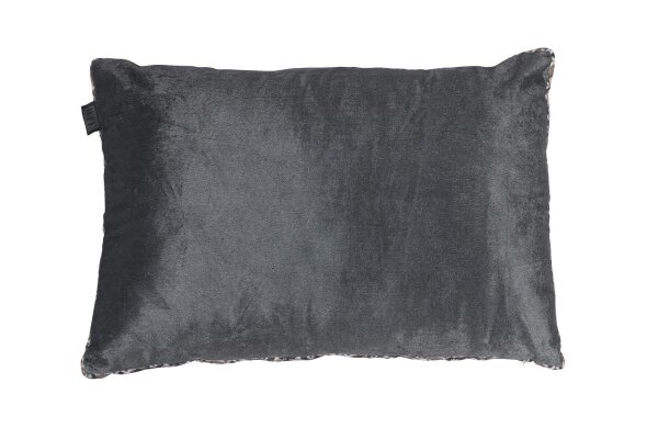 KAAT Amsterdam Kissen ko Julan_Anthracite_UV_UV_40x60 1 Zier 40 x 60 cm grau
