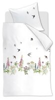 Marjolein Bastin Bettwäsche Swallows_Multi_ _UV_155x220 + 1x 1 , 1 155 x 220 cm, 80 x 80 cm bunt