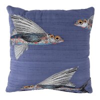 Beddinghouse Dekokissen Embroidered Flying Coral Fish...