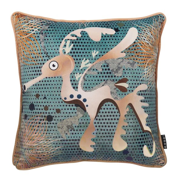 Beddinghouse Kissen ko MO Blooming Seadragon Cushion_Multi_UV_UV_50x50 / " 1 Zier 50x50 cm, 20x20 bunt