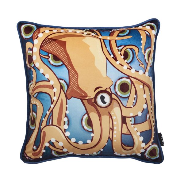 Beddinghouse Kissen ko MO Umbrella Squid Cushion_Multi_UV_UV_50x50 / " 1 Zier 50x50 cm, 20x20 bunt