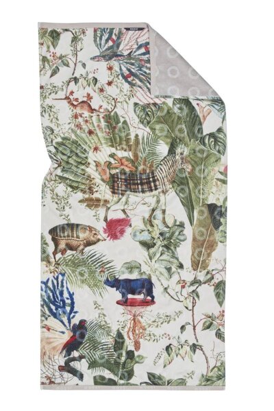 Beddinghouse Heimtextilie Duschtuch Menagerie Towel_Ivory_UV_UV_70x140 / Inch 1 Duschtuch 70x140 cm, 28x55 bunt