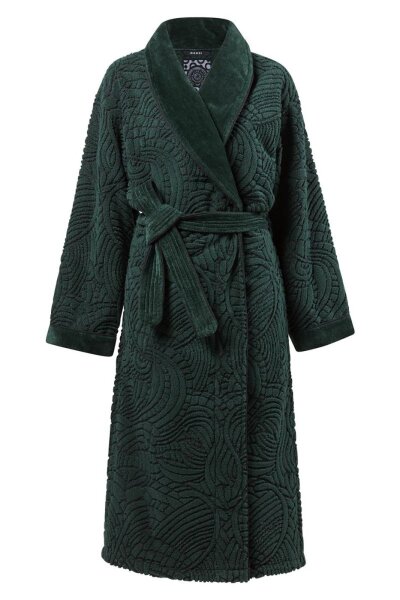 Beddinghouse Heimtextilie Ba mantel Dodo Pavone Bathrobe_Dark Green_UV_UV_M M 1 Ba mantel bunt