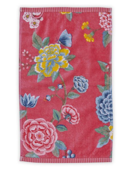 Pip Studio Gästehandtuch Good Evening_Coral_UV_UV_30x50 30 x 50 cm 1 Gästehandtuch