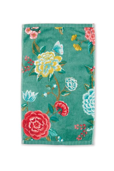 Pip Studio Gästehandtuch Good Evening_Green_UV_UV_30x50 30 x 50 cm 1 Gästehandtuch