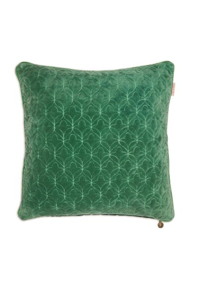 PiP Studio Kissen ko Quilty Dreams_Green_UV_UV_45x45 1x 1 Zier 45x45 cm grün