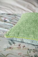 PiP Studio Kissen ko Quilty Dreams_Blue Green_UV_UV_45x45 1x 1 Zier 45x45 cm blau