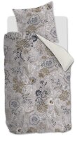 Rivièra Maison Bettwäsche Floral Paisley_Sand_ _UV_135x200 + 1x 1 , 1 135 x 200 cm, 80 x 80 cm natur