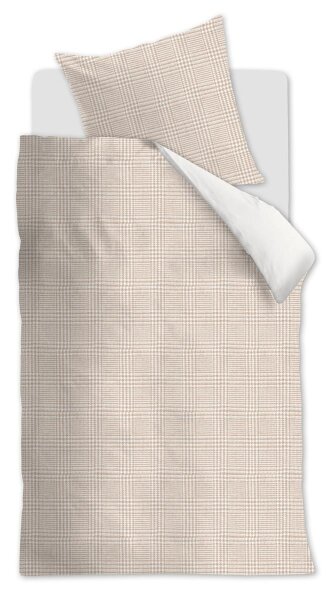 Rivièra Maison Bettwäsche Eleanor_Sand_ _UV_155x220 + 1x 1 , 1 155 x 220 cm, 80 x 80 cm natur