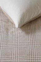 Rivièra Maison Bettwäsche Eleanor_Sand_ _UV_155x220 + 1x 1 , 1 155 x 220 cm, 80 x 80 cm natur