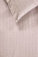 Rivièra Maison Bettwäsche Bambu_Soft Pink_ _UV_155x220 + 1x 1 , 1 155 x 220 cm, 80 x 80 cm rosa