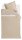 Rivièra Maison Bettwäsche Ease_Sand_ _UV_135x200 + 1x 1 , 1 135 x 200 cm, 80 x 80 cm natur