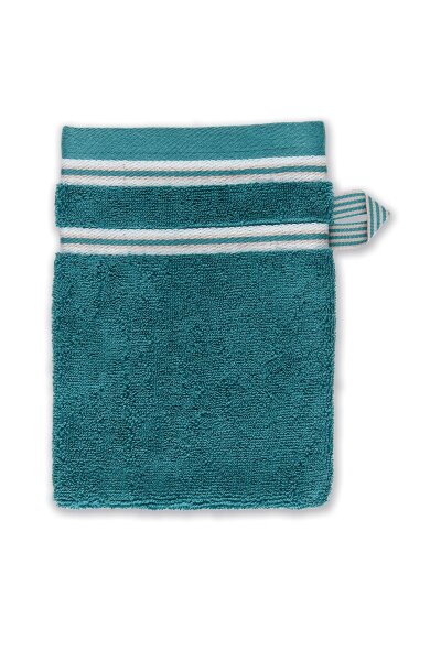Beddinghouse x Van Gogh Museum Heimtextilie Waschlappen Fleurir Towel_Blue_UV_UV_16x22 3 x Waschlappen 16 x 22 cm blau