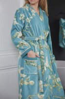Beddinghouse x Van Gogh Museum Heimtextilie Ba mantel Blossom Bathrobe_Blue_UV_UV_S S 1 Ba mantel cm x cm blau