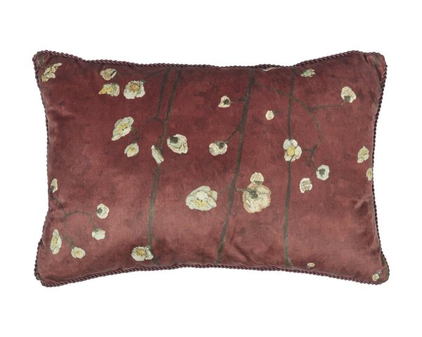 Beddinghouse x Van Gogh Museum Kissen ko Plum Blossoms Cushion_Red_UV_UV_40x60 1 Zier 40 x 60 cm rot