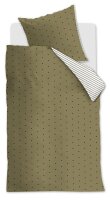 vtwonen Bettwäsche Striped Hearts_Green_ _UV_155x220...