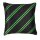 vtwonen Kissen ko Diagonal Cushion_Green_UV_UV_50x50 1x 1 Zier 50x50 cm grün