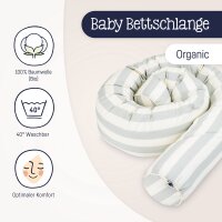 Julius Zöllner Stripes Bettschlange Organic 180