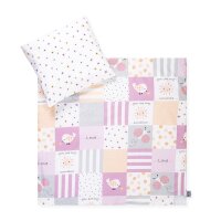 Julius Zöllner Patch rose Bettwäsche 80x80+35x40