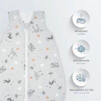 Julius Zöllner Savanne grau Schlafsack Jersey 50x56