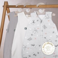 Julius Zöllner Savanne grau Schlafsack Jersey 56x62