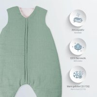 Julius Zöllner grün Jumper gefüttert...