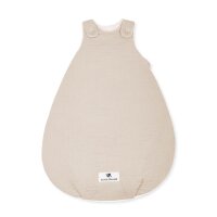 Julius Zöllner sand Babyschlafsack Musselin 62x68