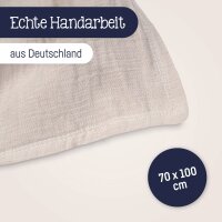 Julius Zöllner sand Krabbeldecke Musselin 95x135