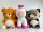 KAWAII Kuties Plüsch Kuscheltier Plüsch Plüschfigur Teddybär Stofftier für Kinder 24 cm Einhorn Anime Kawaii Plush Stofftier Cute Plushie Halloween Geschenke