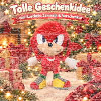 Sonic The Hedgehog perfekt Geschenkidee für Jungen&Mädchen Kinder&Fans rot