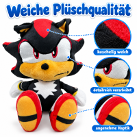 Sonic The Hedgehog perfekt Geschenkidee für Jungen&Mädchen Kinder&Fans schwarz