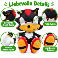 Sonic The Hedgehog perfekt Geschenkidee für Jungen&Mädchen Kinder&Fans schwarz