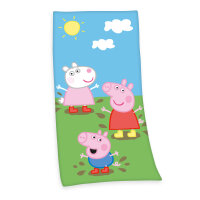 Herding Peppa Pig Velourstuch Tuch Gr. 75/150 cm