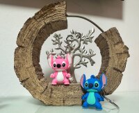Schl&uuml;sselanh&auml;nger  Lilo & Stitch Mini Anh&auml;nger Geschenk Cartoon Schl&uuml;sselanh&auml;nger Silikon Schl&uuml;sselanh&auml;nger f&uuml;r Handyh&uuml;lle Charme Rucksack Geschenk Engel