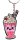 Schlüsselanhänger  Mini Anhänger Geschenk Cartoon Schlüsselanhänger Silikon Schlüsselanhänger für Handyhülle Charme Rucksack Geschenk Eisbecher