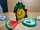 Schlüsselanhänger  Mini Anhänger Geschenk Cartoon Schlüsselanhänger Silikon Schlüsselanhänger für Handyhülle Charme Rucksack Geschenk Avocado