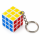 3D Puzzlewürfel Schlüsselanhänger Würfel Anhänger 3 x 3 cm Mini Anhänger Geschenk für Handyhülle Charme Rucksack Spiel Zauberwürfel Rubiks Cube 3 cm