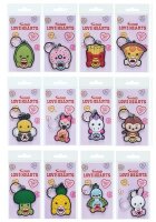 Schlüsselanhänger  Mini Anhänger Geschenk Cartoon Schlüsselanhänger Silikon Schlüsselanhänger für Handyhülle Charme Rucksack Geschenk SA Love Hearts Affe