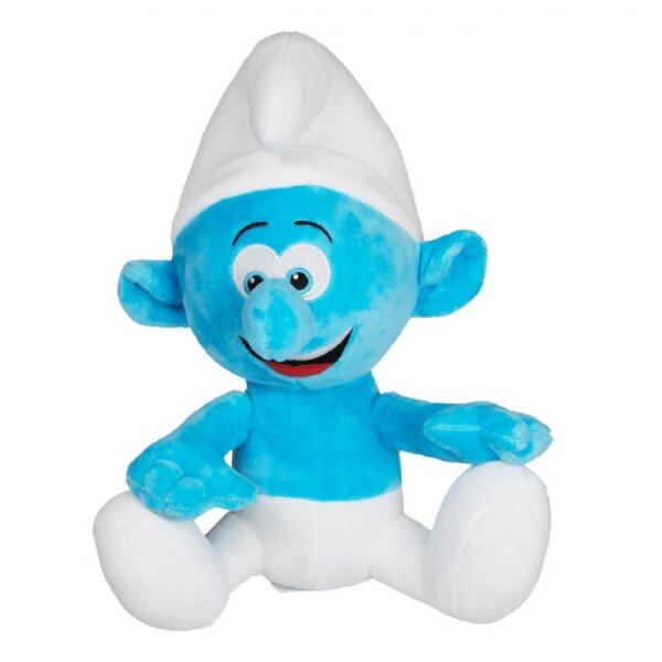 Die Schlümpfe Kuscheltier Plüschtier Muffi Schlumpf Stofftier Plüschfigur 23 cm sitzend