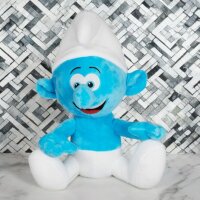 Die Schlümpfe Kuscheltier Plüschtier Muffi Schlumpf Stofftier Plüschfigur 23 cm sitzend