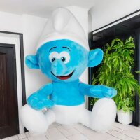 Die Schlümpfe Kuscheltier Plüschtier Muffi Schlumpf Stofftier Plüschfigur 23 cm sitzend