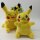 Pokemon Kuscheltier Pokemon Pikachu Pl&uuml;schtier XXL 19 cm Stofftier Anime Kawaii Plush Stofftier Cute Plushie Halloween Weihnachten Geschenke f&uuml;r Kinder (Pikachu Augen zu)