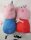 Peppa Wutz  Kuscheltier Schorsch Pig blau Kuscheltier Plüschfigur XXL 30 cm Stofftier Geschenkidee für Kinder (Schorsch Pig blau)