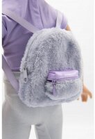 Puppenbekleidung Set 43 cm Puppen Rucksack Backpack grau...