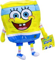 Sponge Bob Patrick Schwammkopf Spongebob Patrick Kuscheltier XXL 33 cm  Spongebob blau Plüschtier Stofftier Geschenk für Mädchen Jungen und Kinder