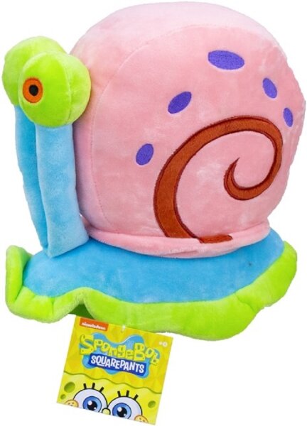Sponge Bob Schwammkopf Gary Kuscheltier XXL 26 cm Plüschtier Stofftier Geschenk für Mädchen Jungen und Kinder (Gary)