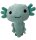 Axolotl Kuscheltier 30 cm – XL Plüschtier Molch/Echse türkis