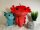 Axolotl Kuscheltier 30 cm – XL Plüschtier Molch/Echse rot